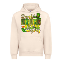 Sandshell St. Patrick's I am not irish kiss me anyway Urban Hoodie - OliviaCreatesArt