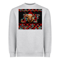 Heather Grey highland cow joy christmas tumbler Heavyweight Sweatshirt - Jasminsmagicworld