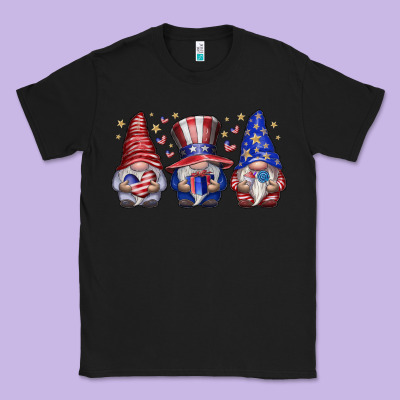 American Gnomes Classic Tee Designed By Cowhidedigitalart