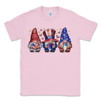 Bubblegum Pink American Gnomes Classic Tee - CowhideDigitalArt