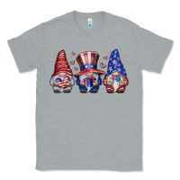 Heather Grey American Gnomes Classic Tee - CowhideDigitalArt