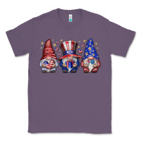 Lavender American Gnomes Classic Tee - CowhideDigitalArt