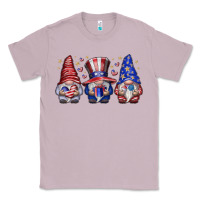 Lilac American Gnomes Classic Tee - CowhideDigitalArt