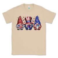 Mushroom American Gnomes Classic Tee - CowhideDigitalArt