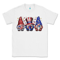 White American Gnomes Classic Tee - CowhideDigitalArt