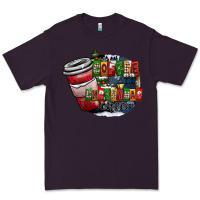 Plum coffe Premium Tee - CowhideDigitalArt