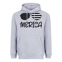 Heather Grey Merica Heavyweight Hoodie - Bettercallsaul