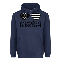 Navy Merica Heavyweight Hoodie - Bettercallsaul