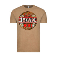 Vintage Coffee hello love bug ladybug ornament Vintage Tee - BarkalooDesign