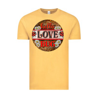 Vintage Mustard hello love bug ladybug ornament Vintage Tee - BarkalooDesign