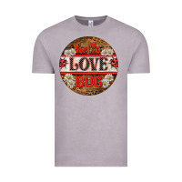 Vintage Zinc hello love bug ladybug ornament Vintage Tee - BarkalooDesign