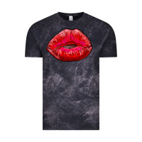 Cloud Black kiss Vintage Tee - AdoDesignShop
