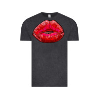 Vintage Black kiss Vintage Tee - AdoDesignShop