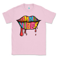 Bubblegum Pink summer vibes lips Classic Tee - Jasminsmagicworld