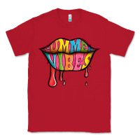 Red summer vibes lips Classic Tee - Jasminsmagicworld