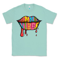 Seafoam summer vibes lips Classic Tee - Jasminsmagicworld