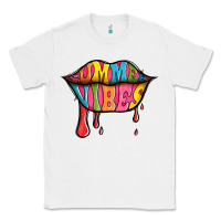 White summer vibes lips Classic Tee - Jasminsmagicworld