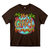 Chocolate Brown hot girl summer Heavy Core Tee - Zillion Design Studio