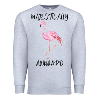 Heather Grey Majestically Awkward Premium Sweatshirt - Bettercallsaul