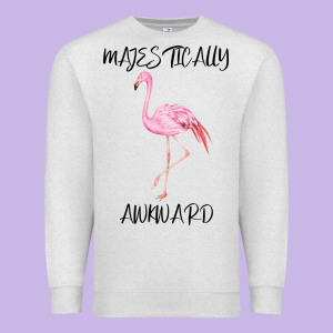 Majestically Awkward Premium Sweatshirt Designed By Bettercallsaul