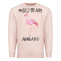 Pale Pink Majestically Awkward Premium Sweatshirt - Bettercallsaul