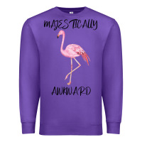 Purple Majestically Awkward Premium Sweatshirt - Bettercallsaul