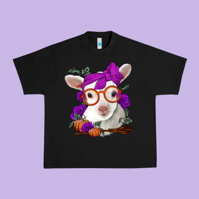 Cute Baby Lamb Halloween Urban Heavy Tee Designed By Jasminsmagicworld