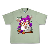 Oil Green Cute baby lamb halloween Urban Heavy Tee - Jasminsmagicworld