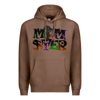 Chestnut Momster with witch Premium Hoodie - NancyCooperArtShop