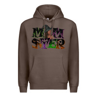 Coffee Momster with witch Premium Hoodie - NancyCooperArtShop