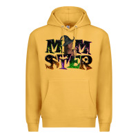 Mustard Momster with witch Premium Hoodie - NancyCooperArtShop