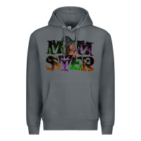 Rock Momster with witch Premium Hoodie - NancyCooperArtShop