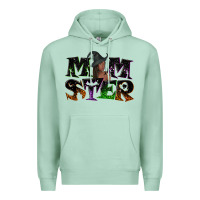 Seafoam Momster with witch Premium Hoodie - NancyCooperArtShop
