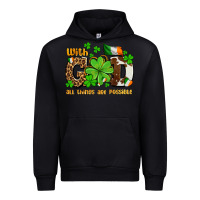 Black with god all things are possible Urban Hoodie - OliviaCreatesArt