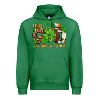 Emerald with god all things are possible Urban Hoodie - OliviaCreatesArt