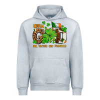 Heather Grey with god all things are possible Urban Hoodie - OliviaCreatesArt