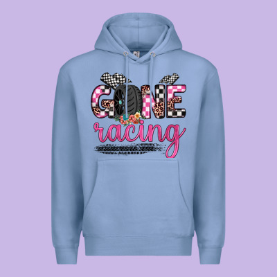 Gone Racing Premium Hoodie Designed By Jahusdesignshop