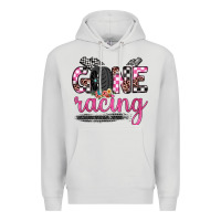 Dove Grey gone racing Premium Hoodie - JahusDesignShop
