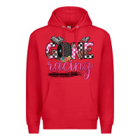 Red gone racing Premium Hoodie - JahusDesignShop