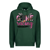 Sports Green gone racing Premium Hoodie - JahusDesignShop