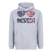 Heather Grey Merica Heavyweight Hoodie - Bettercallsaul
