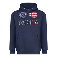 Navy Merica Heavyweight Hoodie - Bettercallsaul