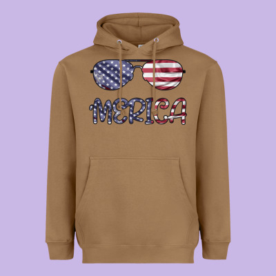 Merica Heavyweight Hoodie Designed By Bettercallsaul