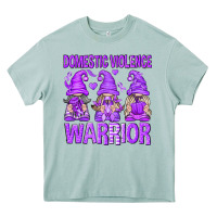 Arona Domestic Violence Warrior Gnomes Heavy Core Tee - texasbilliewilder