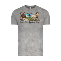 Cloud Rock peace love appaloosa horse Vintage Tee - LillyAllenDesigns