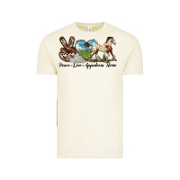 Vintage Arctic peace love appaloosa horse Vintage Tee - LillyAllenDesigns
