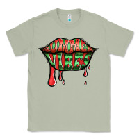Matcha summer vibes watermelon lips Classic Tee - Jasminsmagicworld