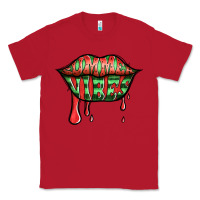 Red summer vibes watermelon lips Classic Tee - Jasminsmagicworld