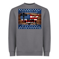 Storm god bless america american flag tumbler Heavyweight Sweatshirt - Jasminsmagicworld
