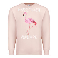 Pale Pink Majestically Awkward Premium Sweatshirt - Bettercallsaul
